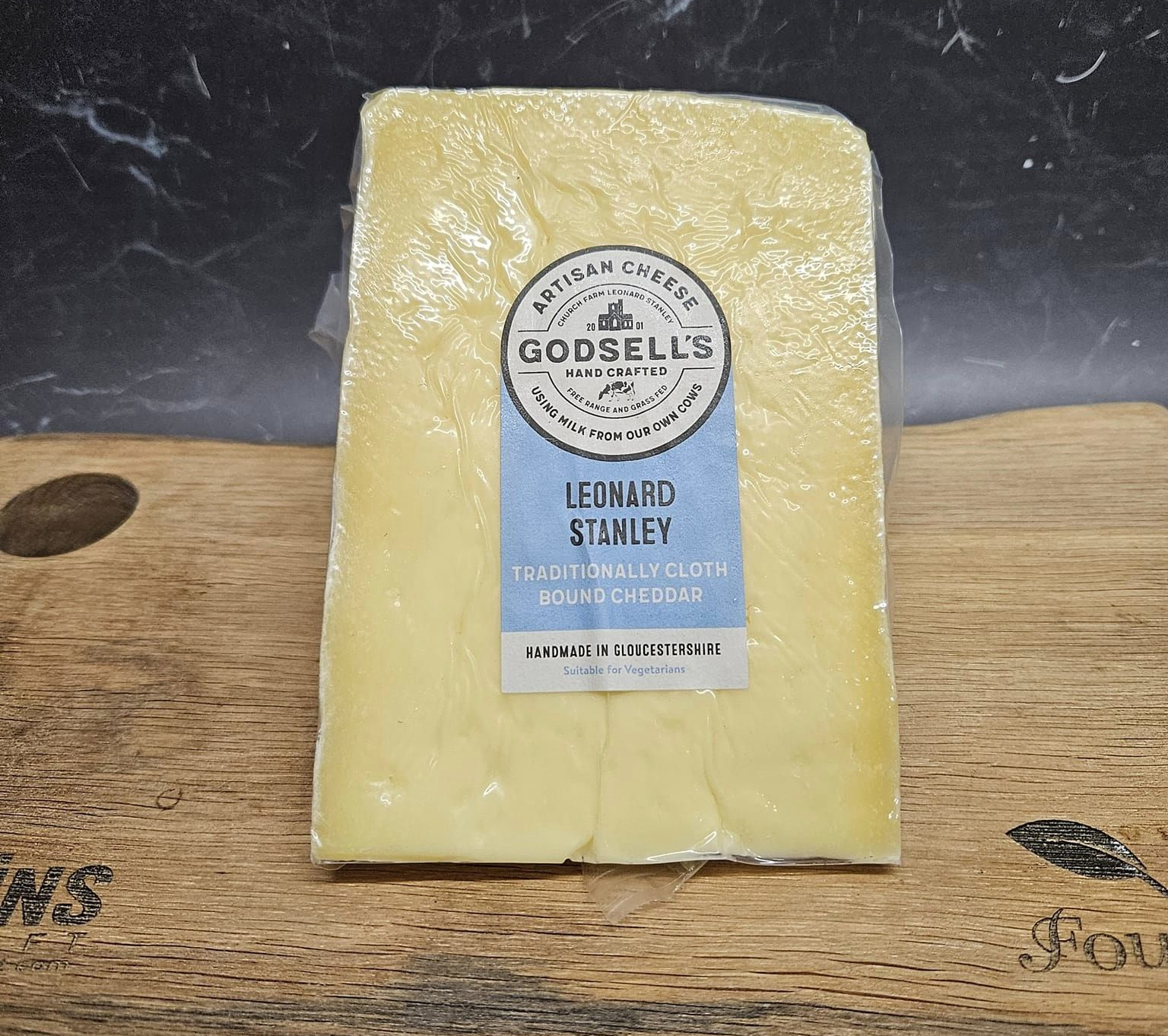Godesells Cheese - Leonard Stanley Traditionally Bound Cheddar