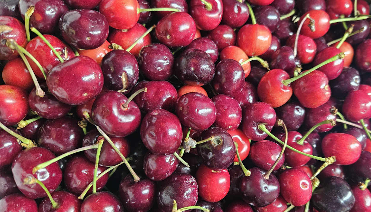 English Seasonal Fruit in June