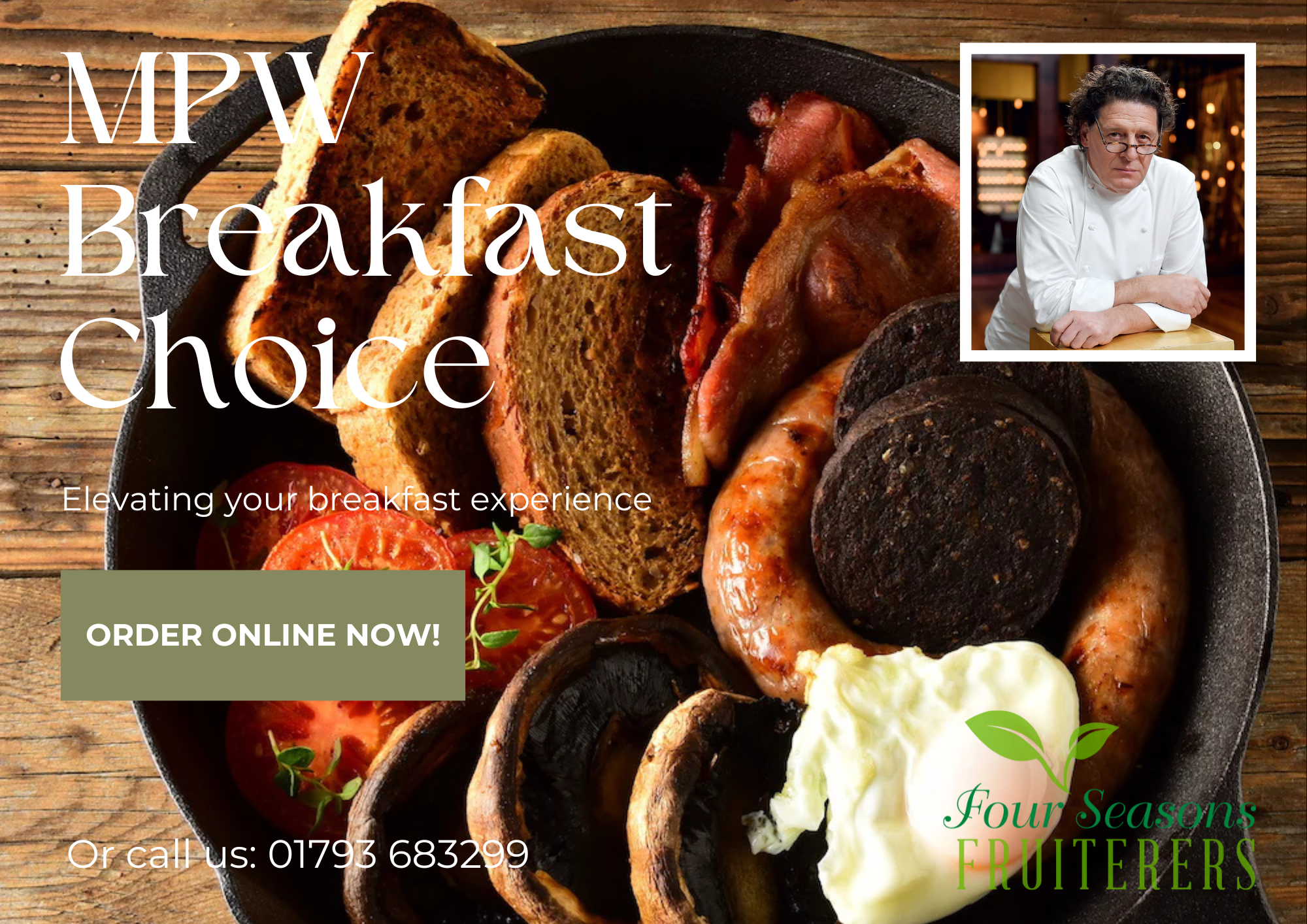 Marco Pierre White's Breakfast Choice