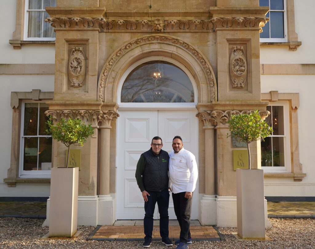 Franco Ventriglia and Michael Caines MBE